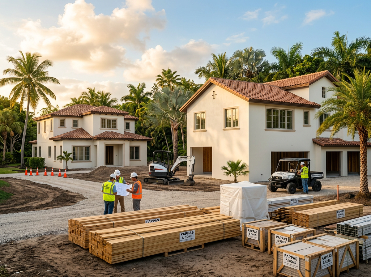 Our team on a Miami job site